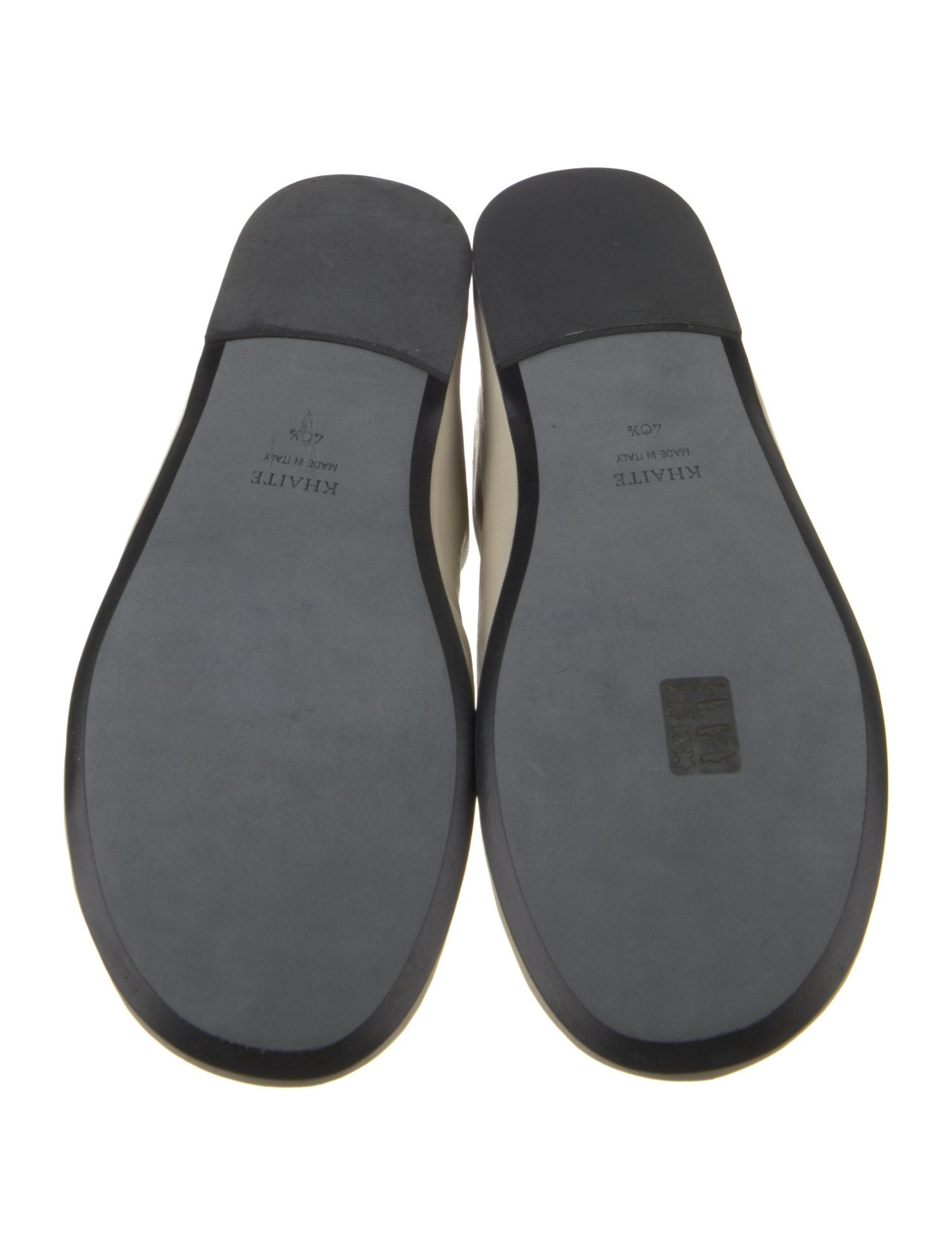 Khaite Leather Flats